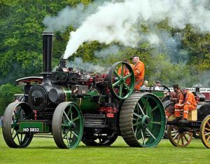 Great Dorset Steam Fair traffic
