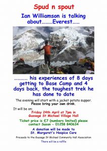 Spud n spout Ian Williamson Everest Base Camp flyer